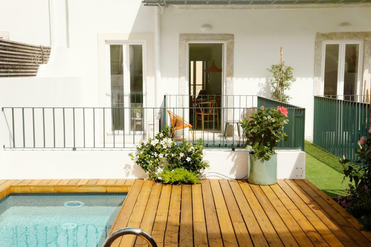 Swimming Pool Apartment Central Lisboa Exterior foto